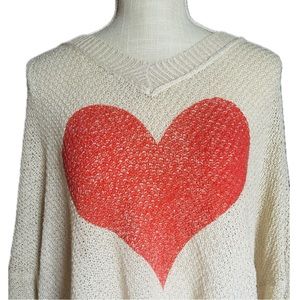 POL Oversized Heart Top
